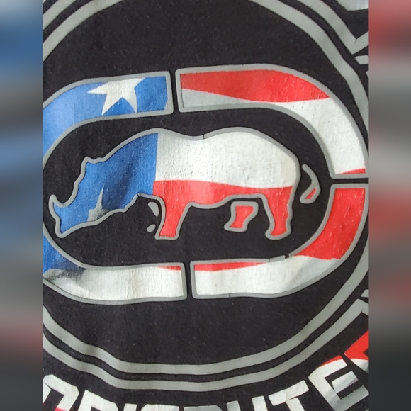 Eckō Unltd MMA Tshirt, Size Large, Black with Multicolor - Picture 5 of 9